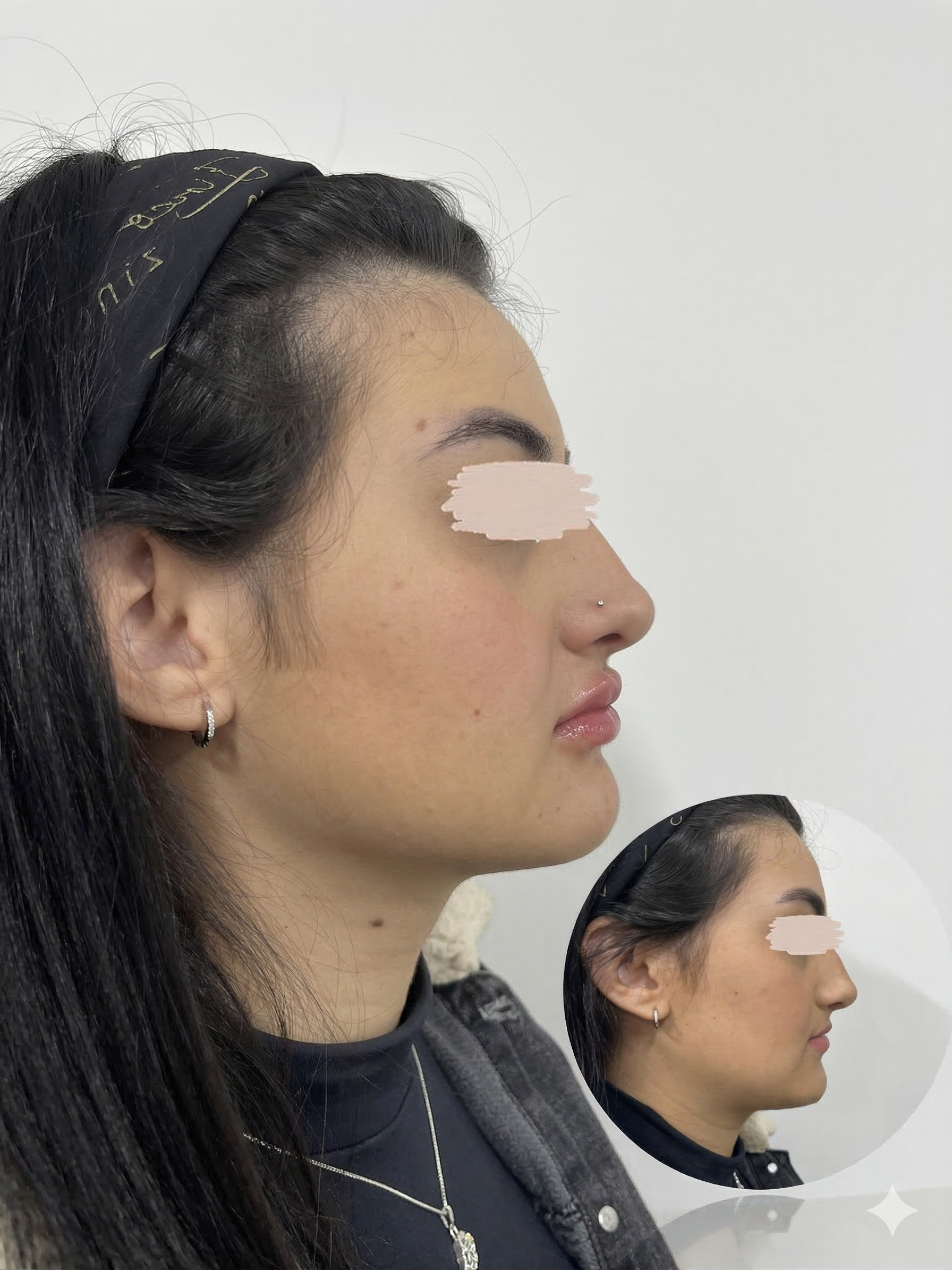 Dra. Priscila Assef durante atención clínica